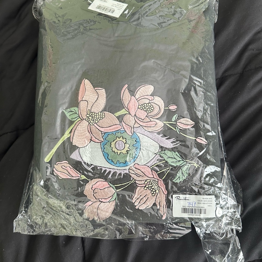 Primitive pullover size large